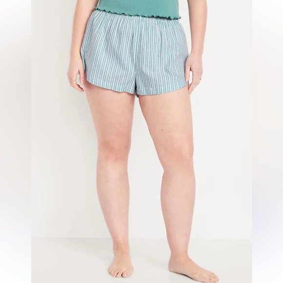 Old Navy Oversized Poplin Pajama Shorts. XL - Picture 8 of 8